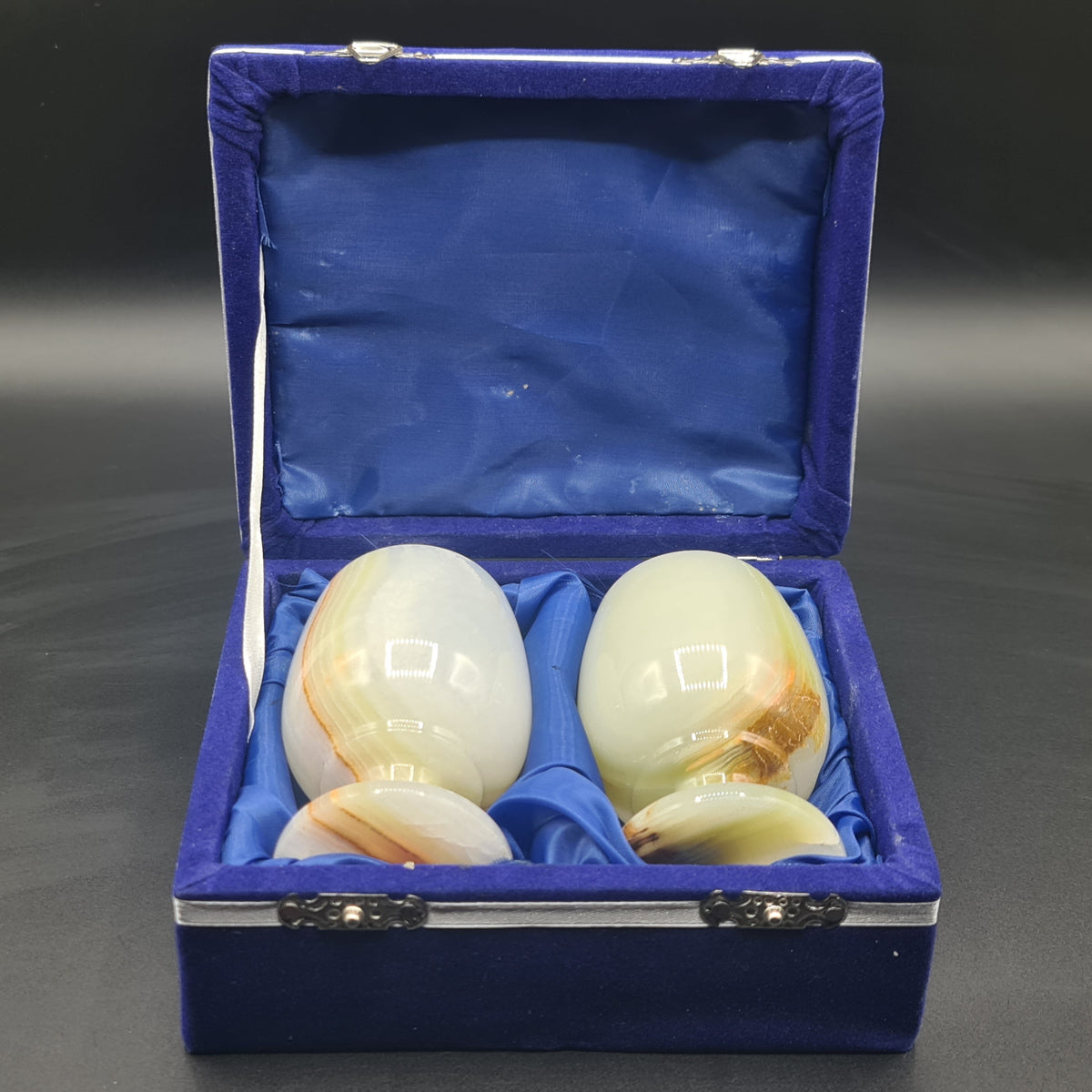 "Onyx Kelche (Set von 2), Onyx Weingläser, Kristall geschnitzte Gläser"