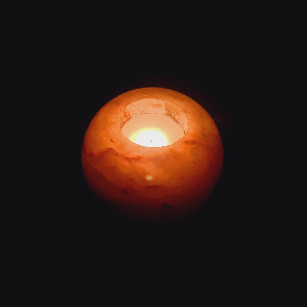 Himalaya Teelichthalter - Apfel/Runde