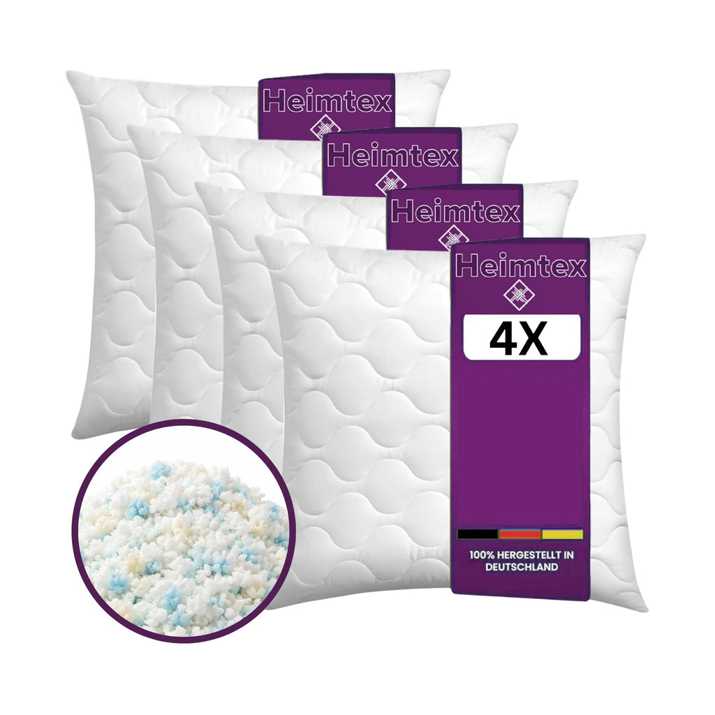 Kopfkissen mit zerkleinerter Schaumfüllung – Made in Germany | Formstabil & individuell anpassbar
