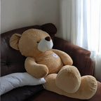 Teddybär 180cm XXL – Extra großer Kuschelbär – Weiches Plüschfell – Premium-Füllung – Hergestellt in Deutschland