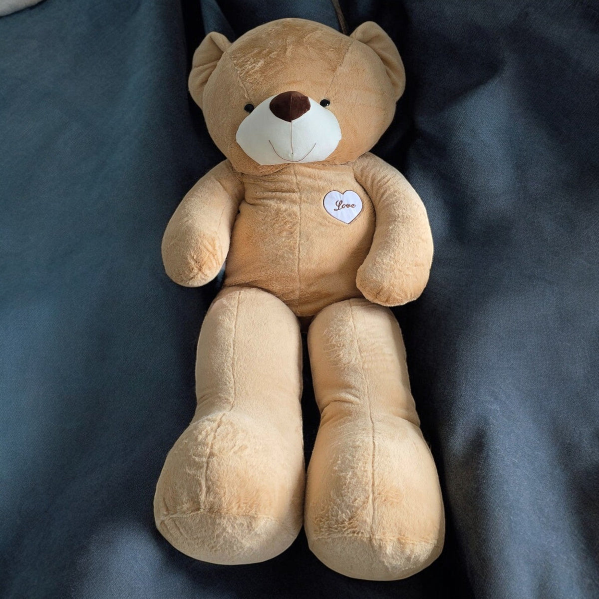Teddybär 180cm XXL – Extra großer Kuschelbär – Weiches Plüschfell – Premium-Füllung – Hergestellt in Deutschland