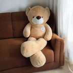 Teddybär 180cm XXL – Extra großer Kuschelbär – Weiches Plüschfell – Premium-Füllung – Hergestellt in Deutschland